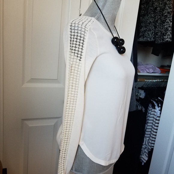 NWT! Bodycon Loft Top Cream size XXSP - Picture 3 of 9